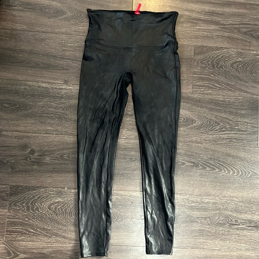 Spanx Faux Leather Leggings